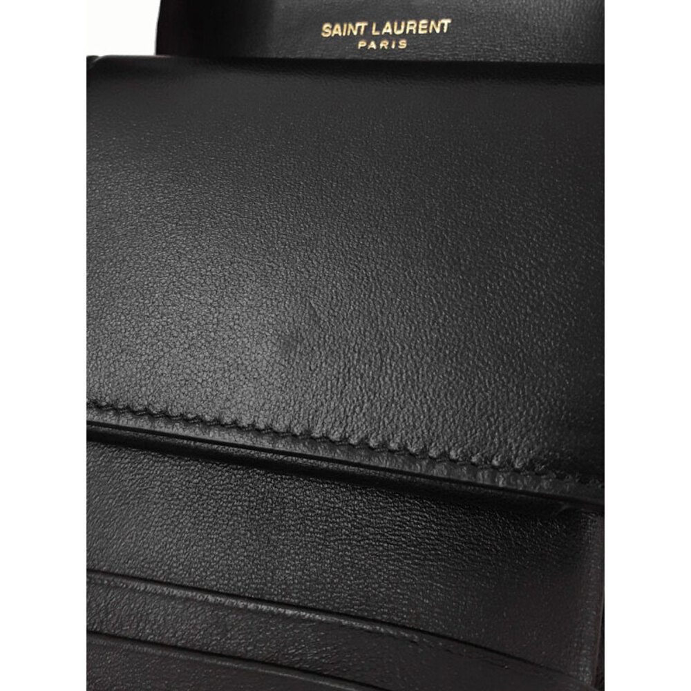 SAINT LAURENT Paris Monogram Multifold Wallet Tri fold Short - Picture 4 of 5